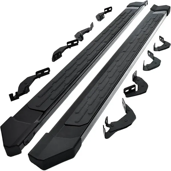 Running Boards Compatible with 2024 Toyota Tacoma Double Cab. 6.5 Inches Rust...