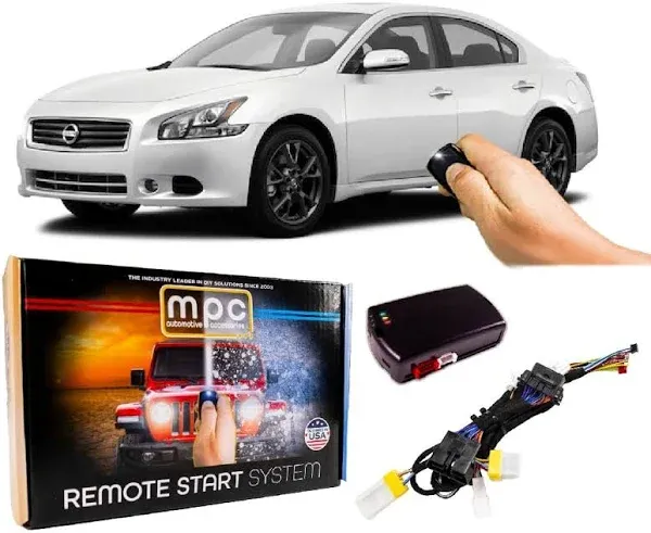 MPC Complete Kit Remote Start Compatible with Nissan Maxima 2009-2014