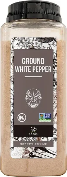 Soeos Fine Ground White Pepper