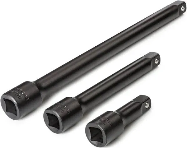 Tekton 1/2 Inch Drive Impact Extension Set, 3-Piece (3, 6, 10 In.)