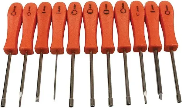 STENS Carburetor Adjustment Tools 11 Piece Screwdriver Kit 750-120