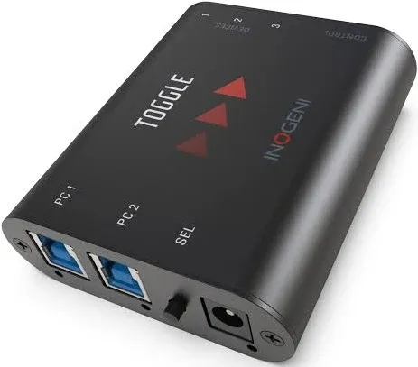 INOGENI TOGGLE USB 3.0 Pro AV Switcher -( Compatible Barco ClickShare). New