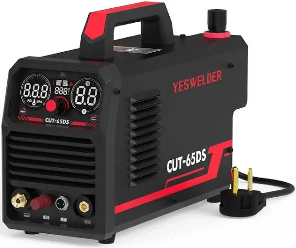 YESWELDER Plasma Cutting Machine 65Amp Non-High Frequency Non-Touch Arc Digital 