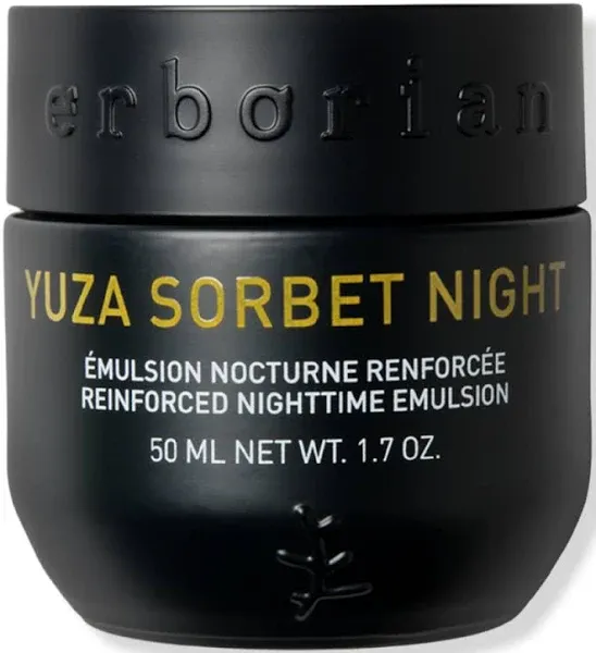 Yuza Sorbet Night Emulsion by Erborian for Women 1.7 oz Emulsion