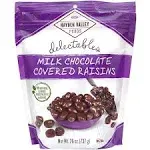 Hayden Valley Foods Milk Chocolate Covered Raisins - 26oz Resealable Bag - Real Fruit Indulgence in Creamy Chocolate