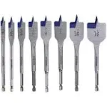 Irwin - IWAX128PC - SPEEDBOR 8-Piece Spade Bit Set