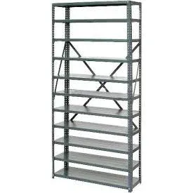 Global Industrial 6 Shelf Open Steel Shelving Unit