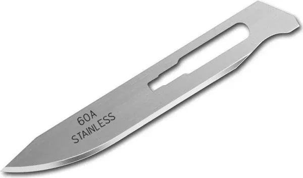 Havalon Piranta #60A Stainless Steel Blades - 12 Pack