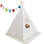 RongFa Teepee Tent for Kids-Portable Children Play Tent Indoor Outdoor