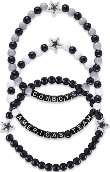 Dallas Cowboys Cowboys 3 Pack Team Mens Bracelet