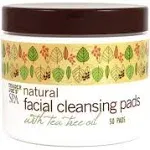 Trader Joe&#039;s Spa Natural Facial Cleansing Pads with Tree Oil 