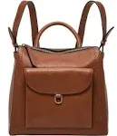 Fossil Parker Leather Mini Backpack - Brown