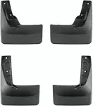 WeatherTech 22-23 Toyota Tundra (Incl. Hybrid) No Drill Mudflaps - Black