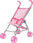 Dream Collection 23" Pretend Play Baby Doll Stroller - Pink