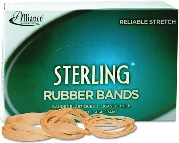 Alliance Sterling Rubber Bands Size