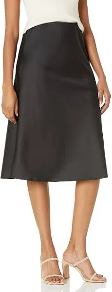 The Drop Women's Maya Silky Slip Skirt