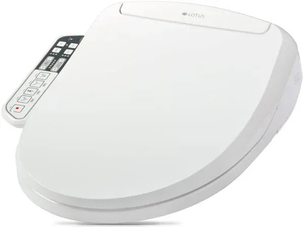 Lotus Smart Bidet ATS-500 Electronic Heated Toilet Seat, Temperature Controlled