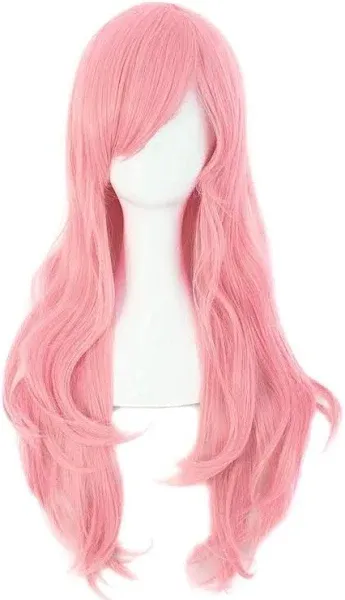 MapofBeauty 28" 70cm Curly Hair Ends Costume Cosplay Wig