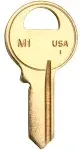 Master M1 Blank Key Gold - Pack of 50 M1-BR