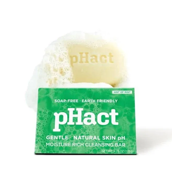 ANDREW LESSMAN pHact Moisture-Rich Soap-Free Cleansing Bar. Natural Skin pH