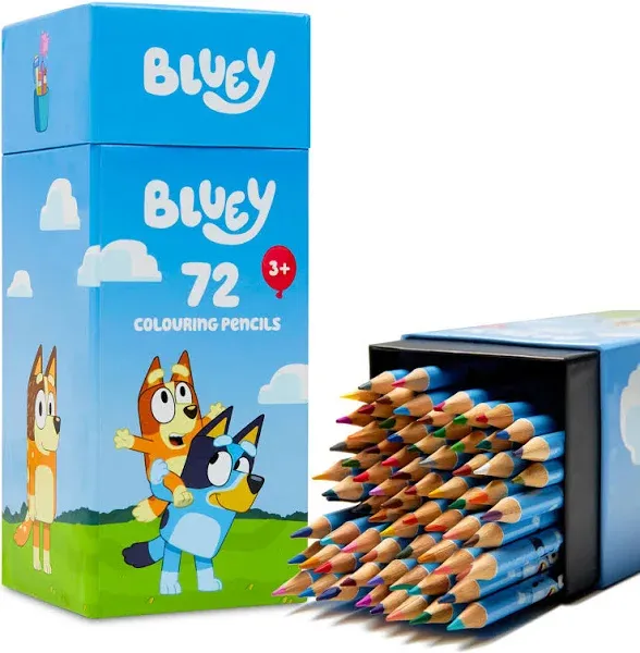 Bluey Colouring Pencils for Kids