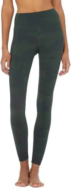 Alo Yoga High-Waist Camo Vapor Legging
Color- Hunter camouflage size- XS