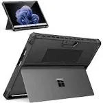  Case Compatible with Microsoft Surface Pro 11, Surface Pro Black Hand Strap