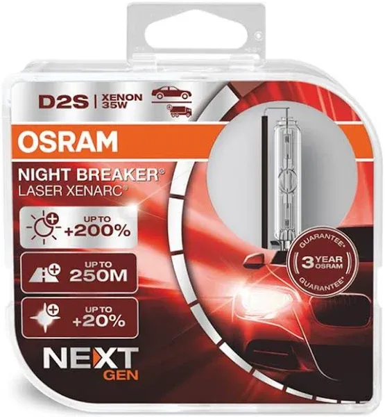 OSRAM XENARC NIGHT BREAKER LASER HEADLIGHT 66240XN2-2HB Xenon Bulb