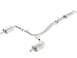 BORLA 140659 Cat-Back Performance Exhaust System for 2016-2017 Ford Explorer Sport 3.5L V6 EcoBoost Automatic Transmission All Wheel Drive 4 Door. Tips NOT Included. Use AZ812Factory Valance/Tips.