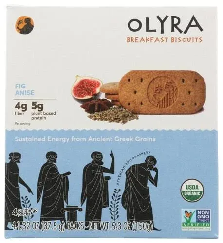 Olyra Breakfast Biscuits Fig Anise