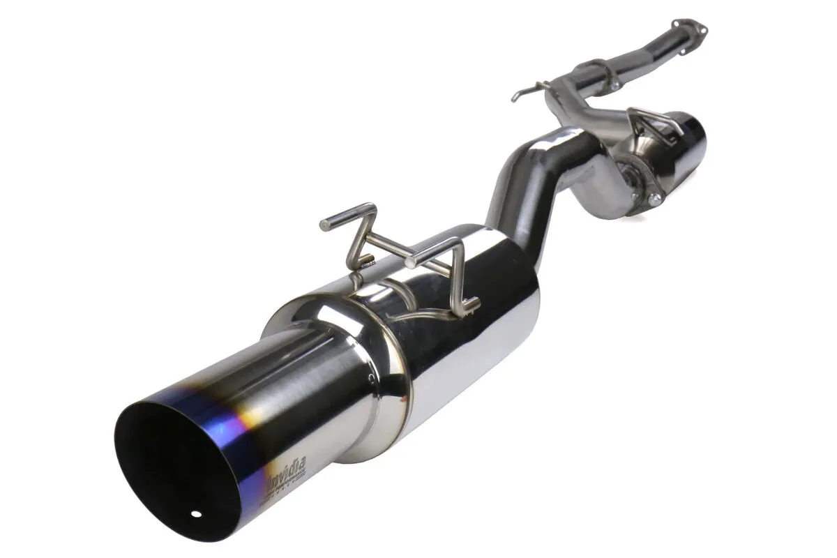 Invidia N1 Titanium Tip Cat-Back Exhaust for 2012-14 Honda Civic Si Sedan