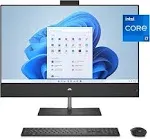 HP All-in-One Bundle PC, 27" FHD Micro-Edge Display, 12th Generation Intel Core i7 Processor, Intel Iris x Graphics, 12 GB Ram, 256 GB Ssd, Windows 11