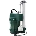 Zoeller - 1099-0001 - 3/4 HP 80 GPH Cast Iron Vertical Float Switch AC Submersible Sump Pump