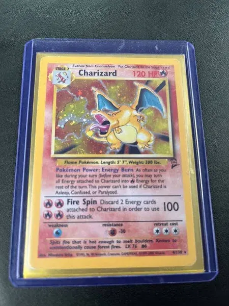 Pokemon TCG Base Set 2 Charizard-Holo