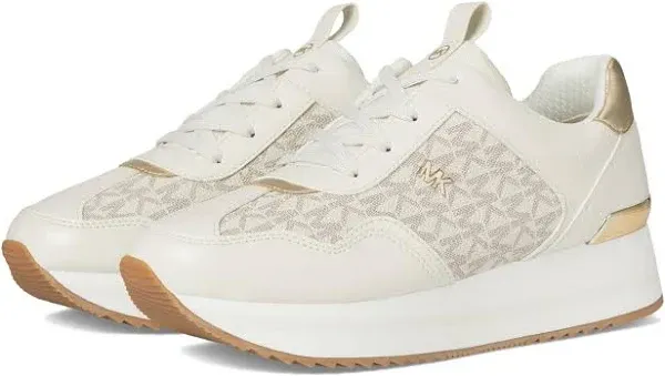 Michael Kors Women's Raina Lace-Up Trainer Running Sneakers