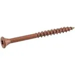 Deck Plus Exterior Deck Screws No. 8 x 1-5/8" L Star Flat Head 1 lb Red 48425