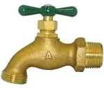 American Valve M71HD 1/2" Heavy Duty Brass Garden Hose Bibb