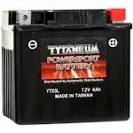 YTX14AH-BS High Performance - Maintenance Free-Sealed AGM ATV Motorcycle Batt...