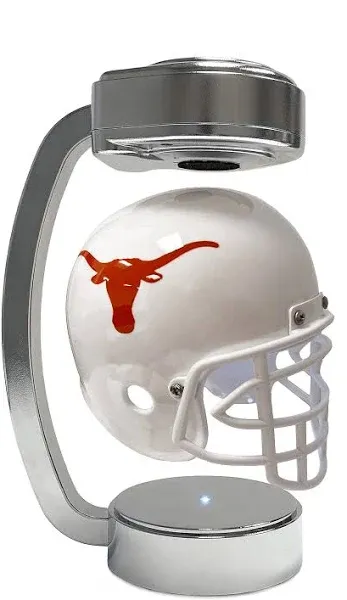 Pegasus Sports Officially Licensed NCAA Mini Rotating Levitating Hover Helmet in Chrome