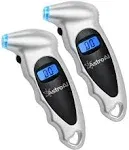 AstroAI Digital Tire Pressure Gauge 150 PSI 4 Settings for Car Truck Bicycle wit