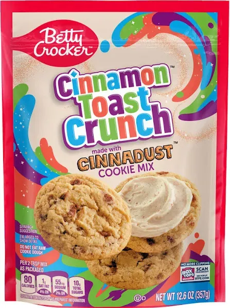 Betty Crocker Cinnamon Toast Crunch Cinnadust Cookie Mix (12.6 oz)