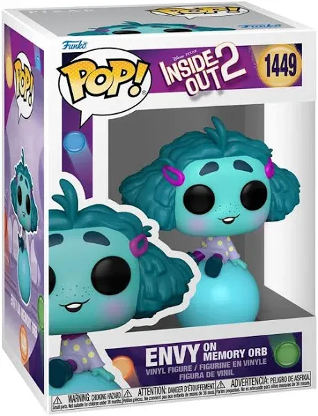 Funko Pop! Vinyl Figure Inside Out 2 Envy on Memory Orb