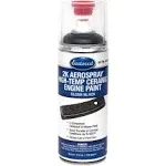 Eastwood 2K AeroSpray High Temperature Ceramic Engine Gloss Black Paint | 11.9 oz Aerosol | 1 Pack