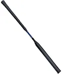 Horse Racing Whip for Jockeys Thoroughbred Race Exercise Competition Eventing Show Jumping - Cushioned Equestrian Riding Stick - Black / Blue