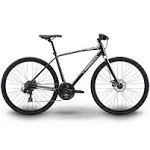 5seconds Hybrid Bicycle Paramount 100 | Mountain Bike for Men, Women | 21-Speed, Lightweight Aluminum Alloy Frame, Adult Bike with Trigger Shifters