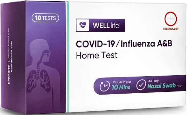 Well Life Covid-19 / Influenza A&B Home Test