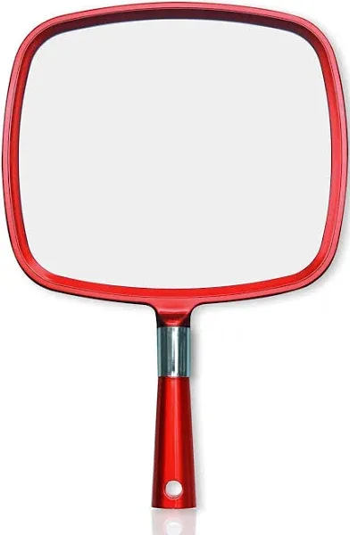 MIRRORVANA Large Hand Mirror for Women with Comfy Handle