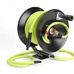 Flexzilla L8650FZ Manual Air Hose Reel Open Face Fixed Heavy Duty 3/8in x 50ft