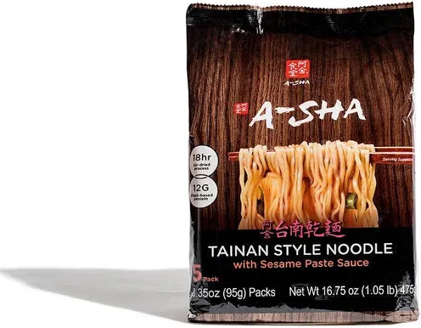 A-SHA Healthy Thin Tainan Ramen Noodles