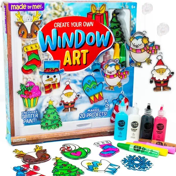 Create Your Own Holiday Window Art